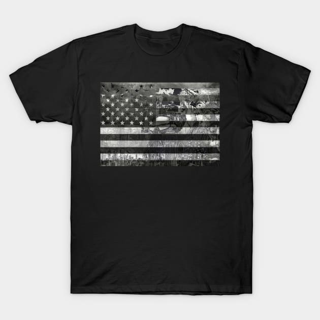 usa flag T-Shirt by BekimART